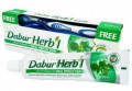 Зубная паста Dabur Herb’l Basil (базилик), 150 г. + зубная щётка